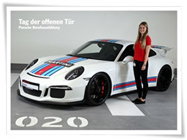Fotoaktion mit Sofortdruck für Porsche Tag der offenen Tür 2015